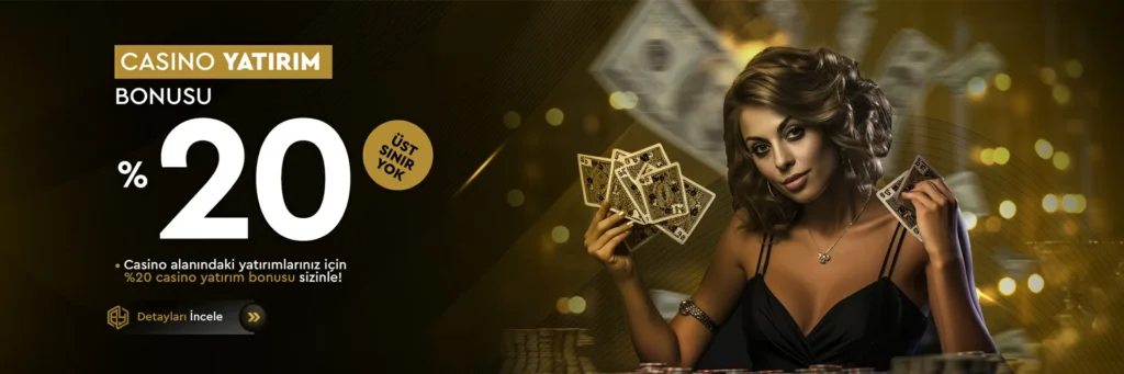 %20 Casino Yatırım Bonusu